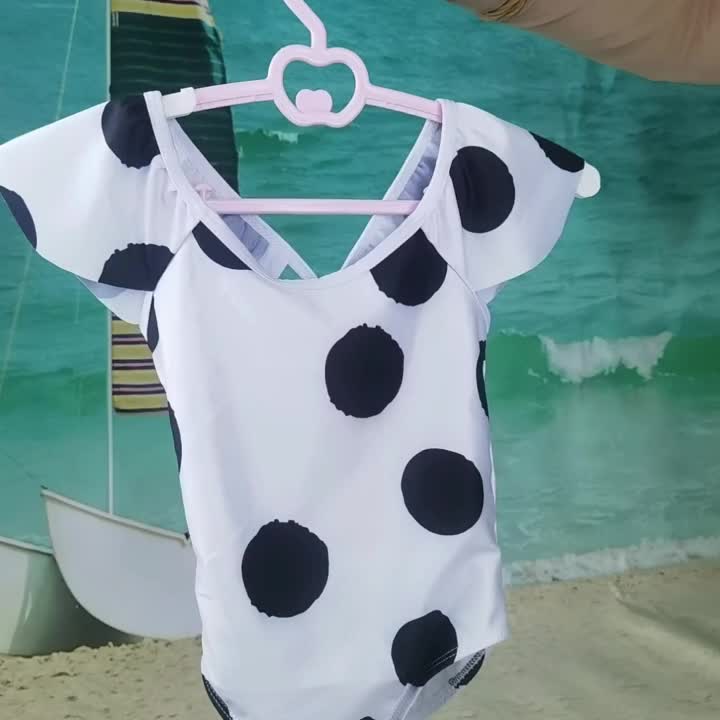 baju renang anak perempuan Hitam Putih Wanita Lengan  Bayi Baru lahir Bayi Balita Cewek