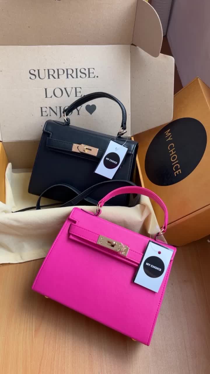 MyChoice LELY Tas Selempang Wanita Terbaru 2025 Tas Kondangan Shoulderbag Sling Bag Kulit Cewek Handbag Perempuan Bahan Premium Adjustable Strap 22x17x8cm