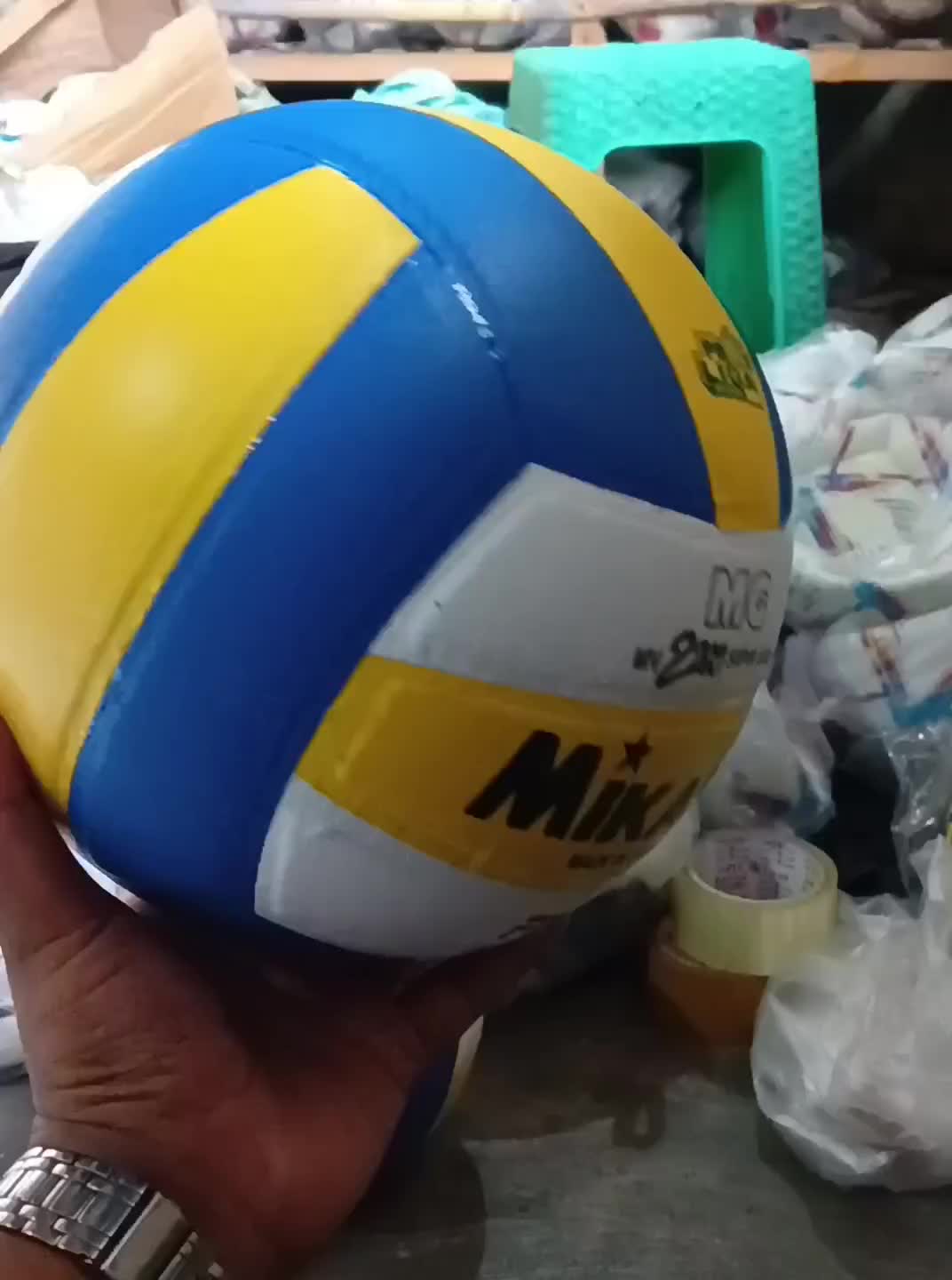 BOLA VOLI PRESS GRATIS POMPA / BOLA VOLI LATIHAN Synthetic Leather Volleyballs Outdoor