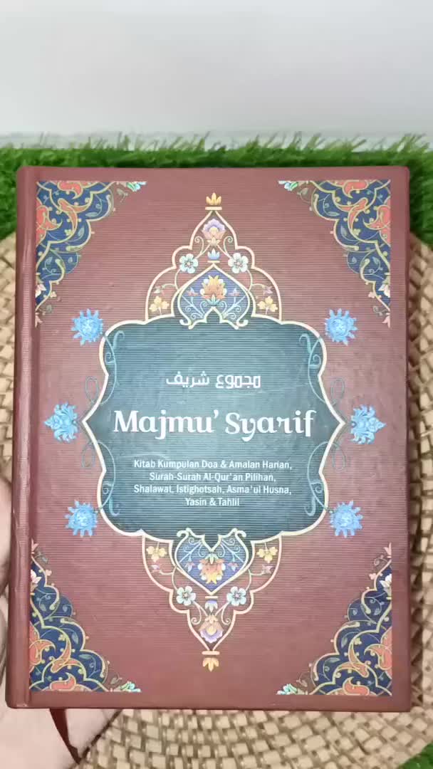 BUKU MAJMU SYARIF MERAH (RED HARD COVER)