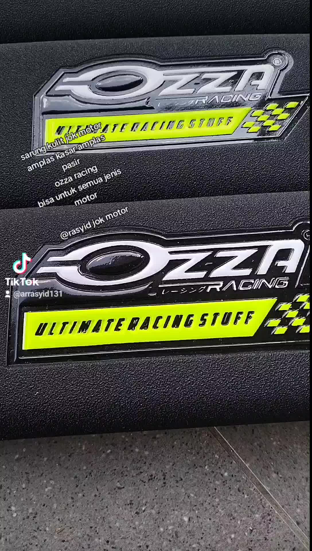 KULIT JOK MOTOR PASIR AMPLAS KASAR MIKA RACING OZZA SARUNG JOK MOTOR