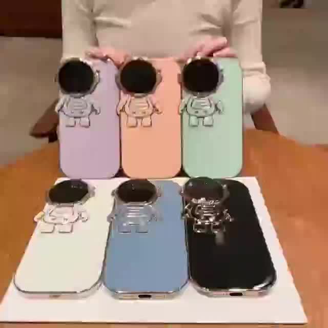 117 SOFTCASE ASTRONOT SPACE STANDING For iPh0n3 casing