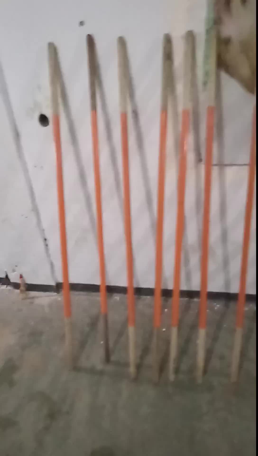 tongkat pramuka custom orange hitam