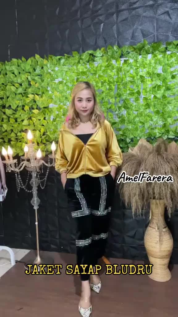 JAKET SAYAP VIRAL BLING DAN BORDIR TERBARU TERMURAH / ATASAN SAYAP 2023