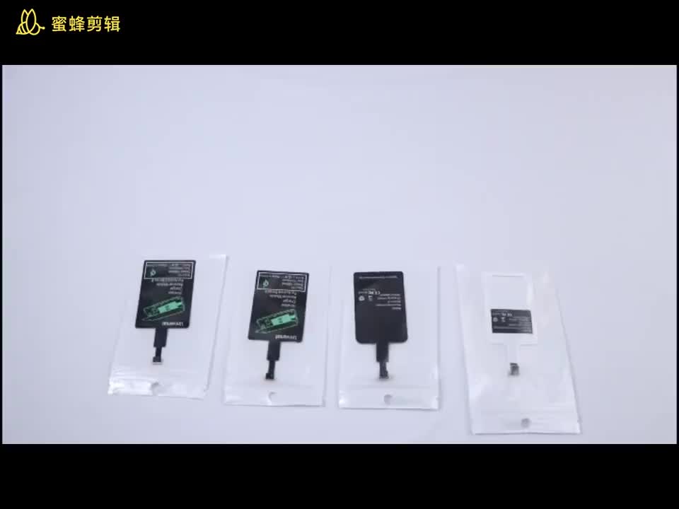TRIPLEDI Wireless Charger Receiver Qi Fast Charging Adapter 5W Pengisi Daya Handphone Ponsel Nirkabel Micro USB Type A Type B USB Type C Lightning Adaptor