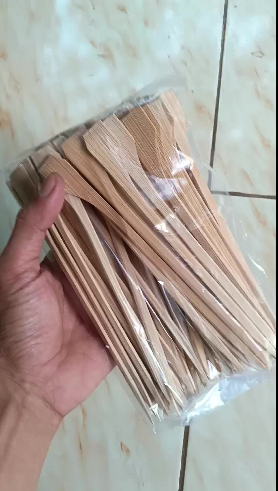 Tusuk sate yakitori 18cm isi 100 pcs/pack   tusuk sate jepang  Tusuk sate bendera