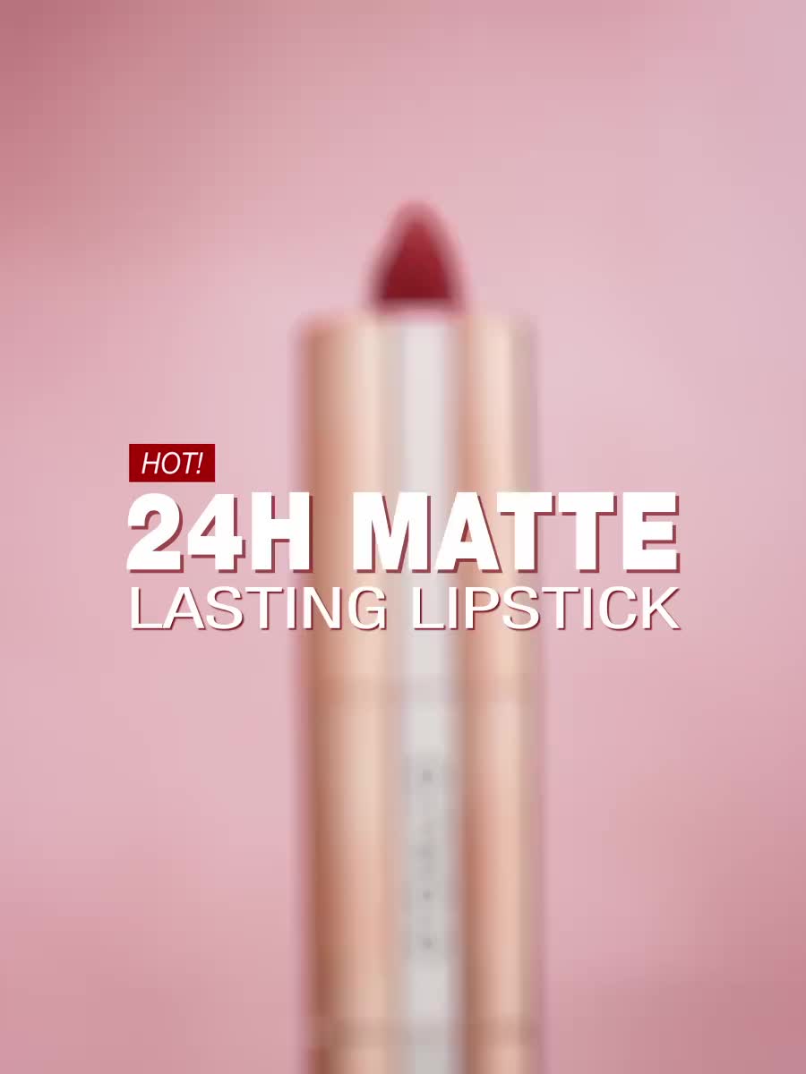 【LIVE】O.TWO.O Long-lasting (Need to Wait For Drying)Velvety Mist Texture Lock-in Makeup Technology Misty Kiss Lock Color Matte Lipstick Kosmetik Glaze