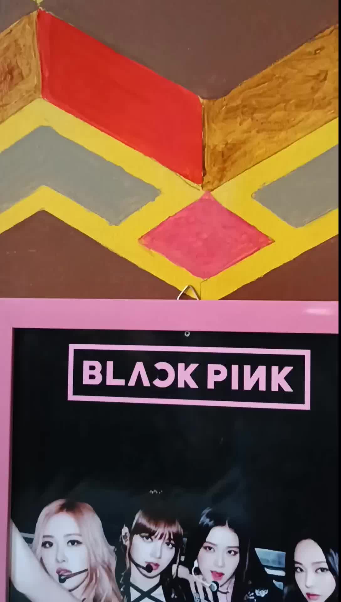 Wallpaper dinding bingkai  custom