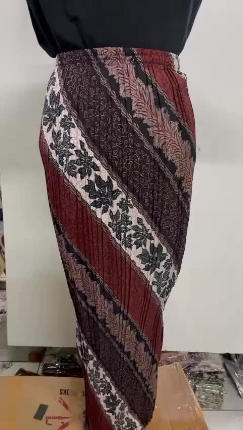 bawahan kebaya motif batik nyaman Rapi Plus Size