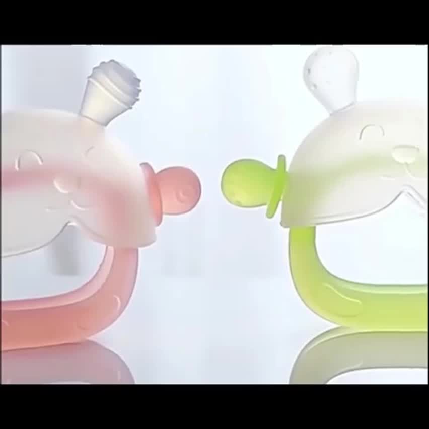 BERMA BABY Teether Bayi Kelas Makanan Mainan Gerinda Gigi Bayi BPA Free Makanan Mainan Gerinda Gigi Bayi Gigitan