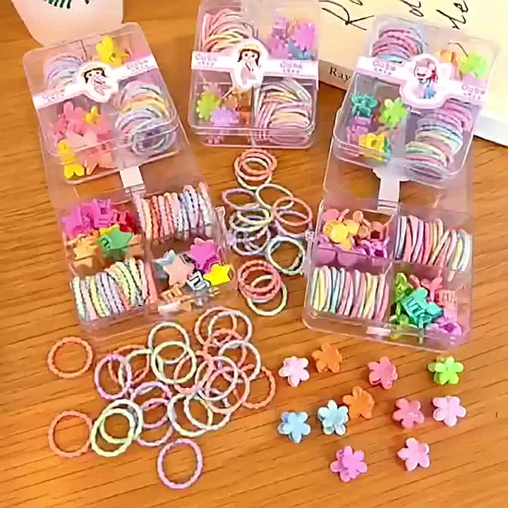 Jepit Rambut Motif Anak Set Box