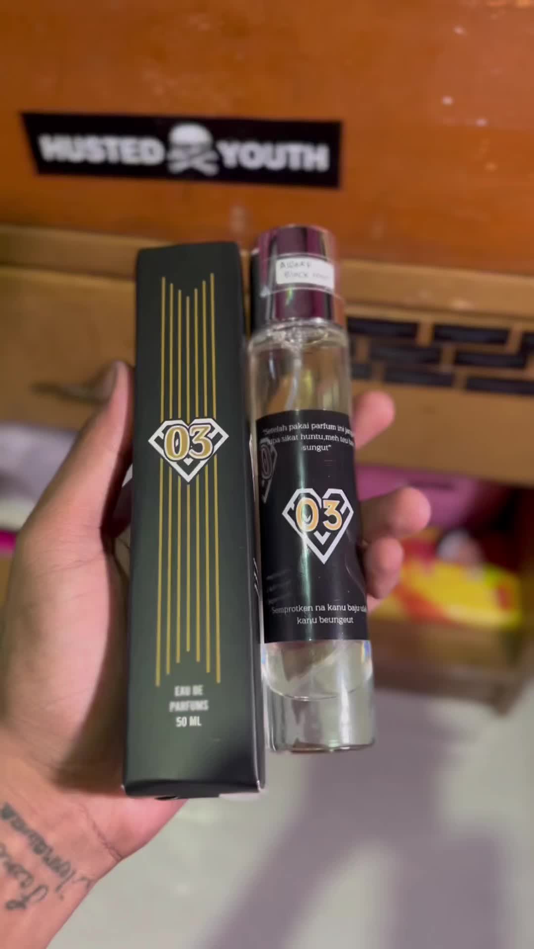 paket 2pcs Parfum03_store uk 35ml parfum tahan lama 24jam unisex wanita laki-laki