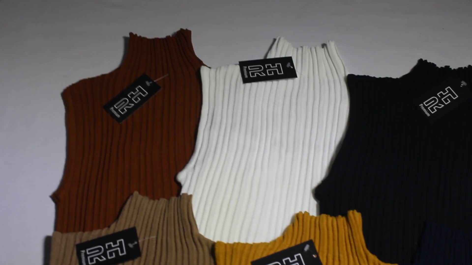 SWEATER TankTOP RAJUT TURTLENECK WANITA PUTIH KERAH PANJANG TANG TOP TURTLE NECK Melar Motif Tank Atasan Cewek tidak Crop Stretch