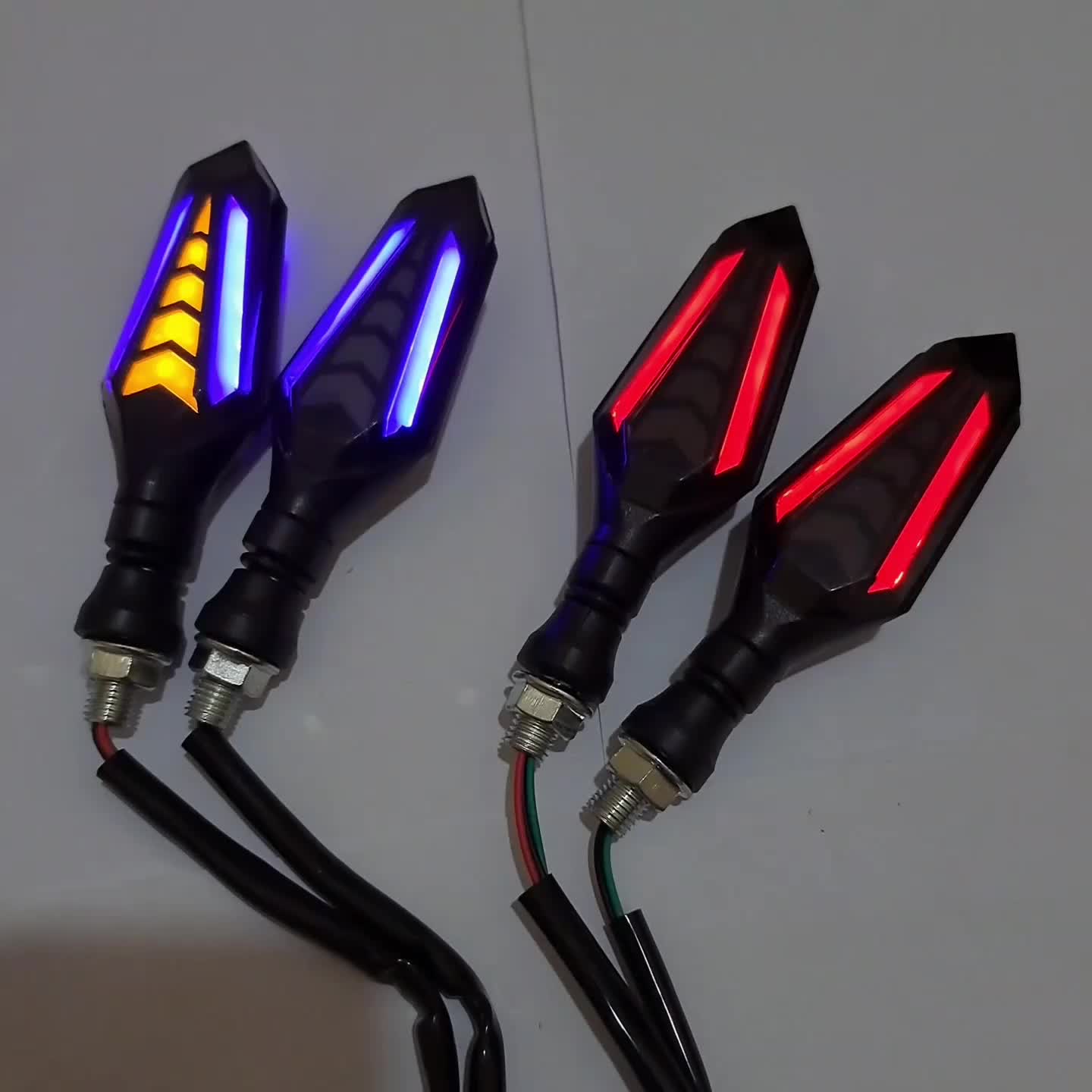 LAMPU SEN MOTOR LED RUNNING 2 SISI SEIN MOTOR KLX, CB, CBR 150, NINJA, CRF, TIGER, VARIO, VIXION, CB150R DLL