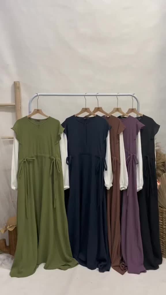 gamis jumbo premium haura ld 124 134 dan 144