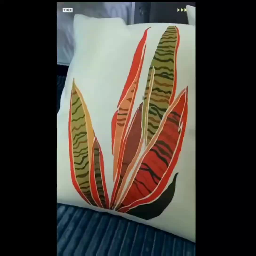 sarung bantal aestetik terbaru Lembut Katun
