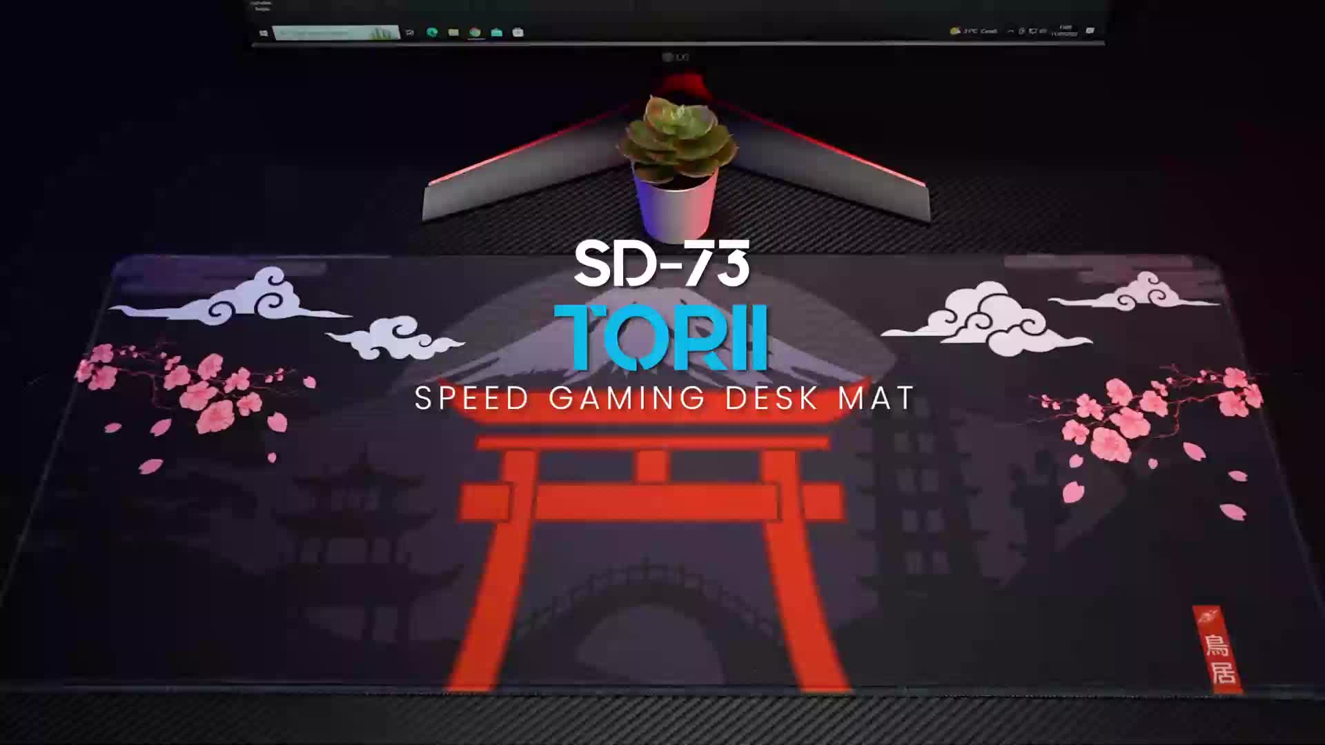 Mousepad Gaming Sades Deskmat SD-73 Speed Type