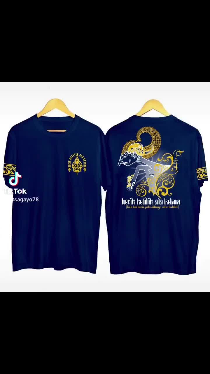 BAJU KAOS PRIA-WANITA  WAYANG JAWA//KAOS DISTRO//KAOS WAYANG KULIT//KAOS TRENDY//KAOS PRIA-WANITA//KAOS CULTURE//KAOS CATUN 30s Combed Distro Combed Distro Cowok Nyaman Keren Pendek Katun Atasan Santai