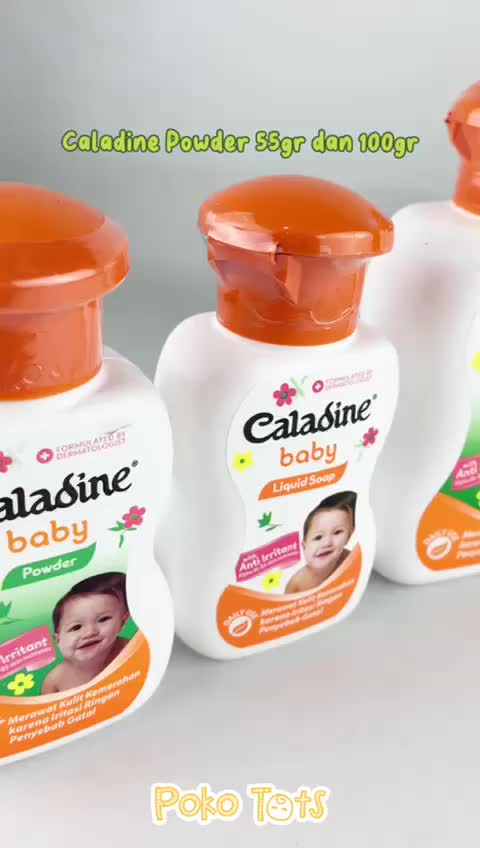 Caladine Baby Liquid Soap 200ml Pouch Anti Iritasi Sabun Bayi Refill