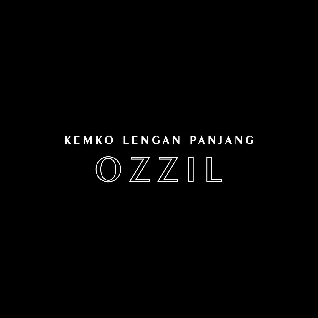 Katsae - KEMKO OZZIL CASUAL Embos Baju Kemeja Koko Pria Dewasa Lengan Panjang