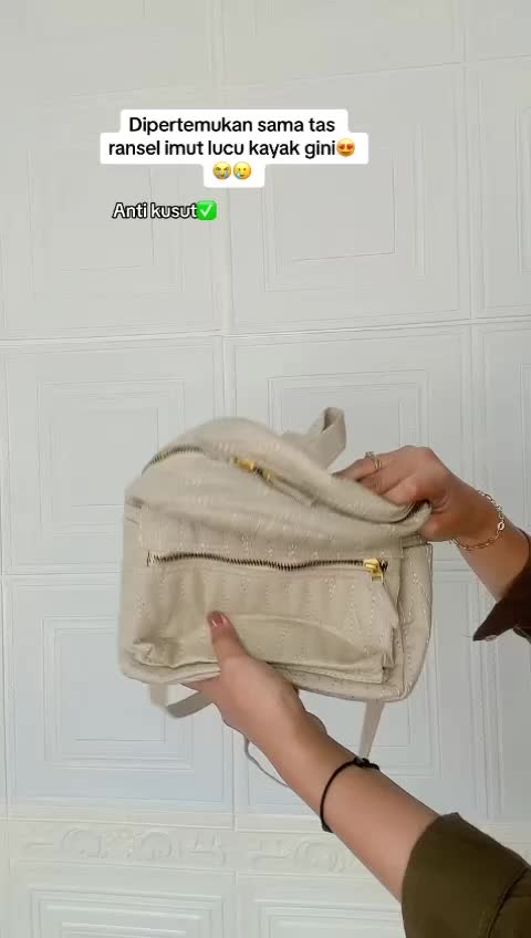 Tas Ransel Viola - hangout - Irvanbagshop kulit wanita backpack