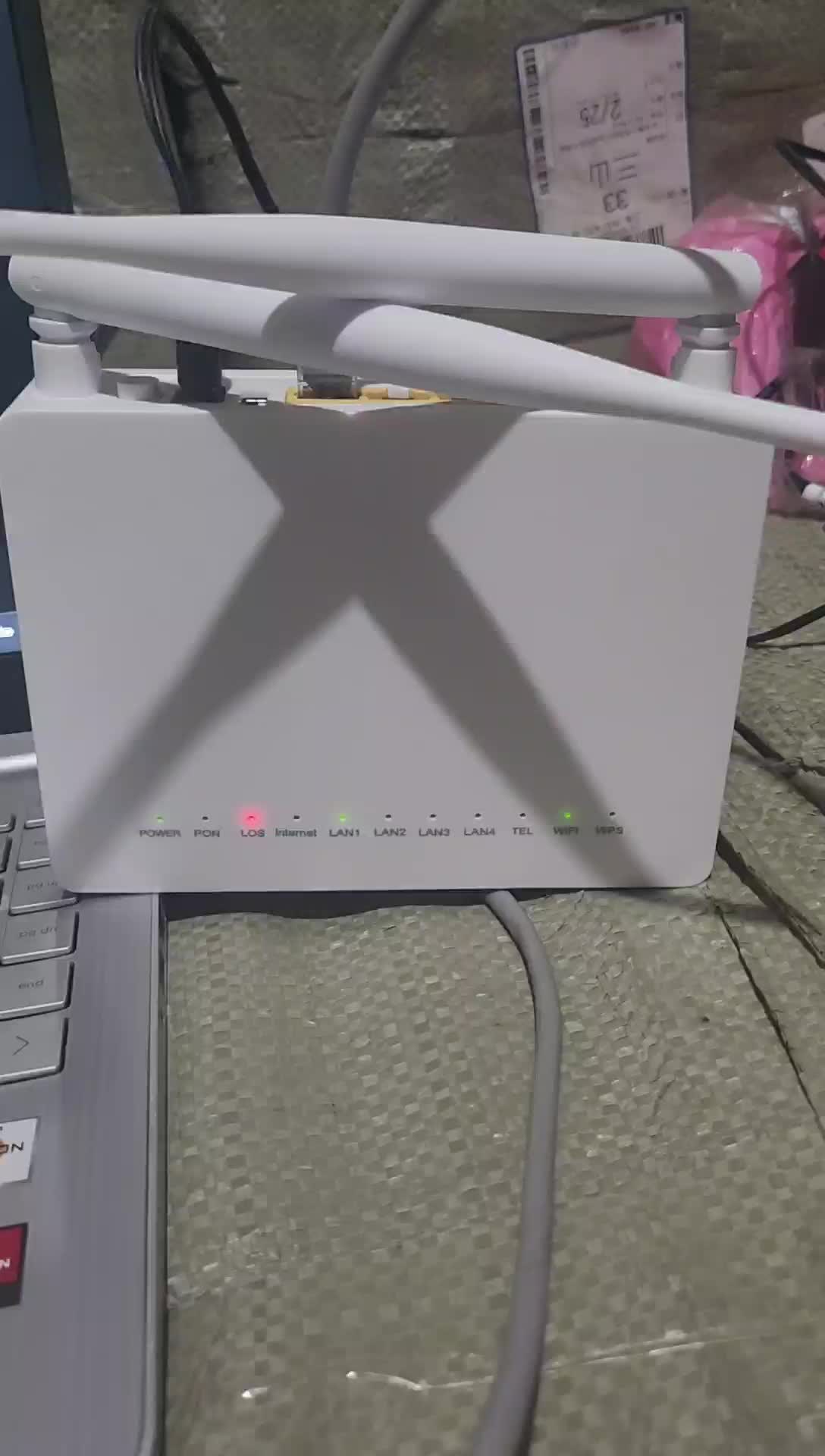 Rooter wifi xpon F609 model baru versi v2