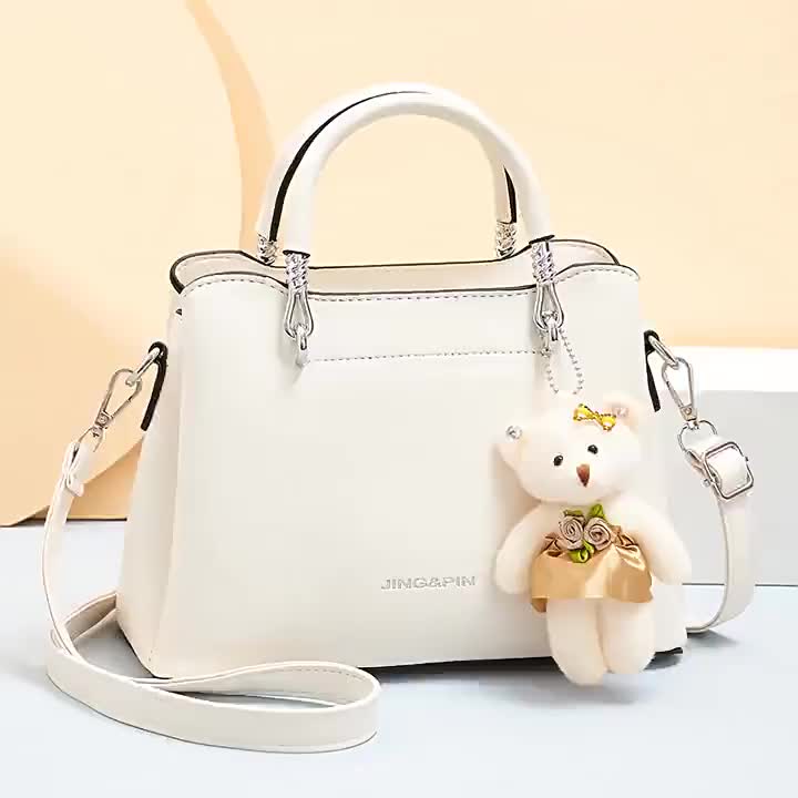 [WS COLL] Tas Selempang Wanita JING&PIN Hand Bag Cewek  [Free boneka Teddy] korean Style WS - ALD 11