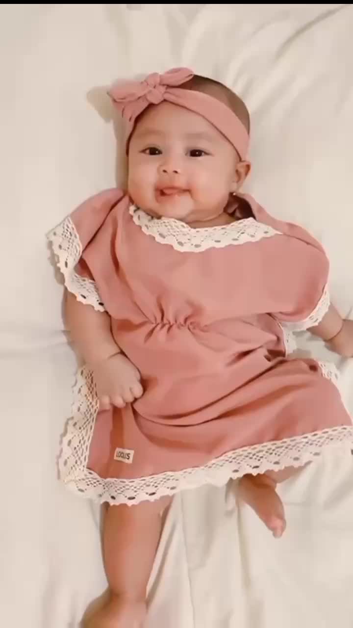 Kaftan Lebaran Anak / Kaftan Anak Kekinia / Kaftan Salissha  0-4th