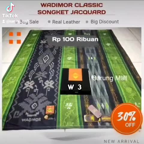 Sarung Wadimor Classic Songket Jacquard Songket Halus Bayar Di Tempat Dewasa