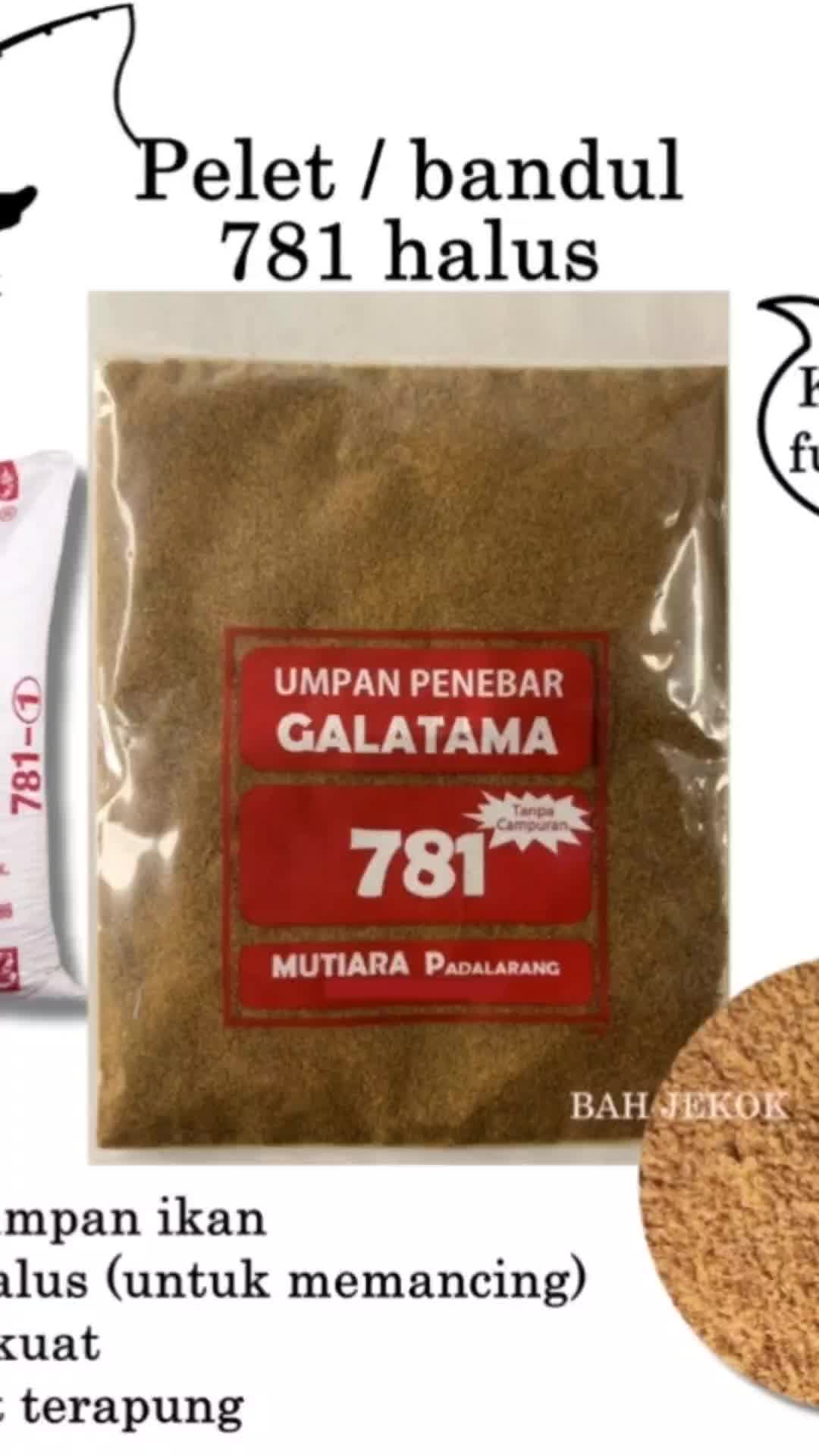 Bandul Umpan Pancing Ikan Casting 781 Halus Galatama Tebar Apung Jitu Kolam & Laut Gacor (500gr).