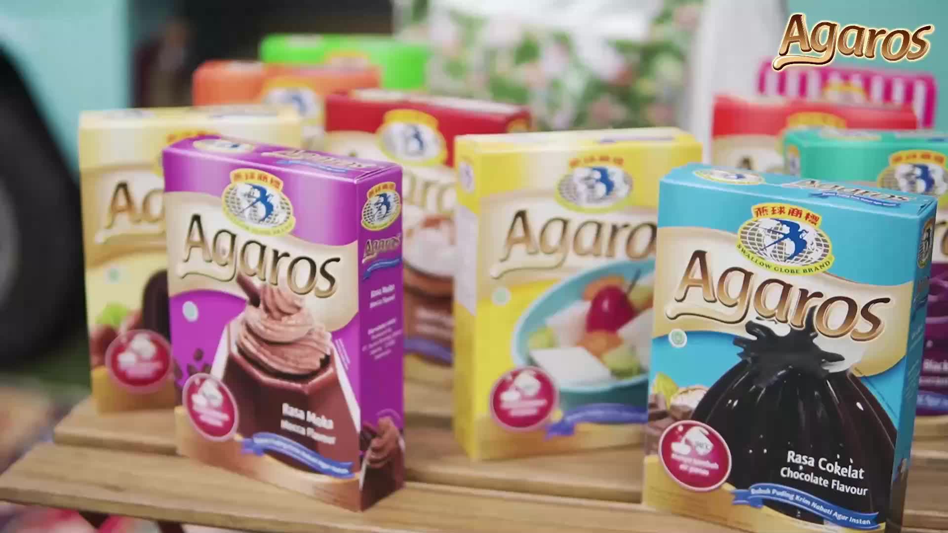 AGAROS PUDING INSTAN TANPA DIMASAK – BLACKCURRANT