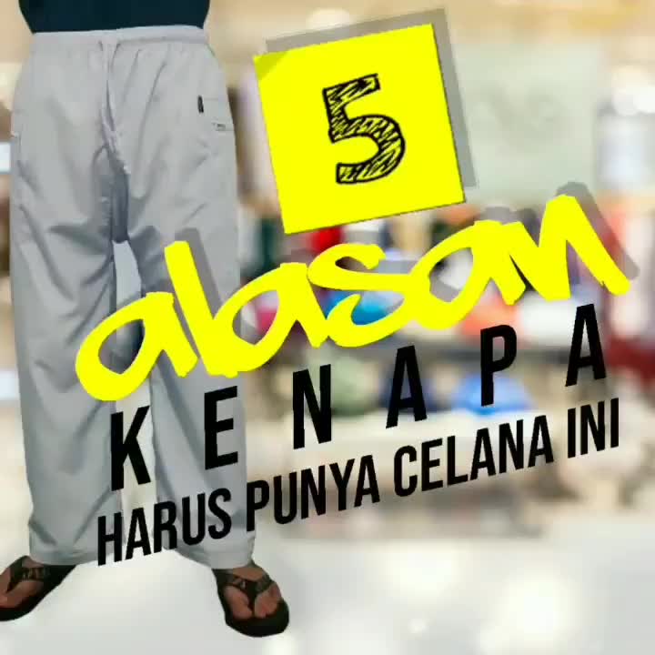 100 dapat 3 pcs celana sirwal pangsi dewasa size s- xxxl Polos Kantong Katun Pria Panjang Tebal Kerja Hitam Cowok Formal Fit