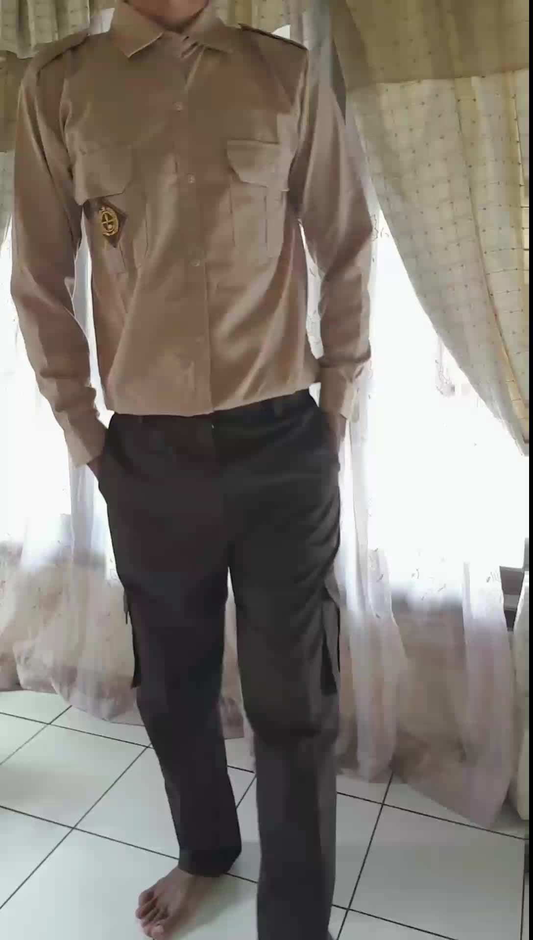 Setelan seragam sekolah Pramuka Bantara Panjang, SMP dan  SMA Perempuan Dan Laki-Laki