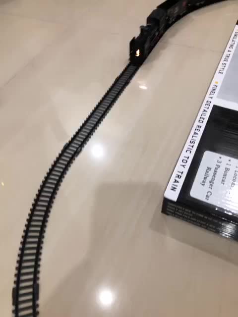 Mainan Kereta Api Rail King 13pcs dan 19pcs
