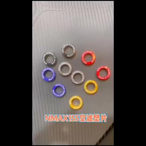 Ring cover filter udara nmax old nmax new aerox old aerox new ring penutup filter agar tidak goyang Motor Motorcycle Gold