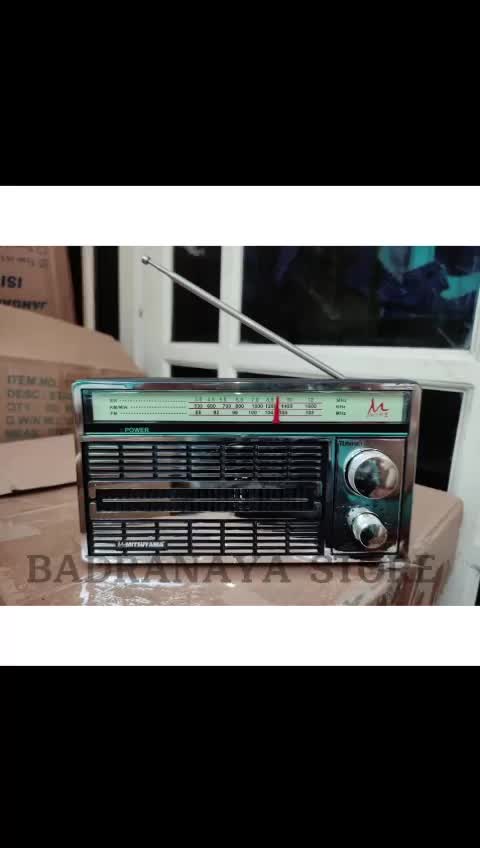 Radio Jadul Radio FM - AM - SW Radio Portable Radio Antik Sound Volume Nyaring Keras Radio Jaman Dulu antena
