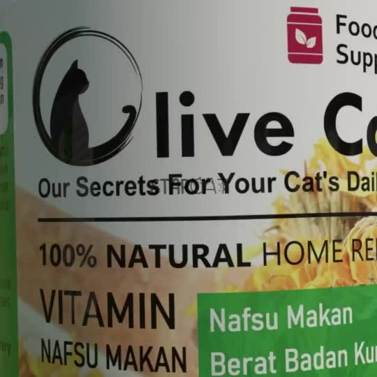 SC Eceran Olive Care Vitamin Kucing Gemuk Bulu Lebat Hamil Menyusui