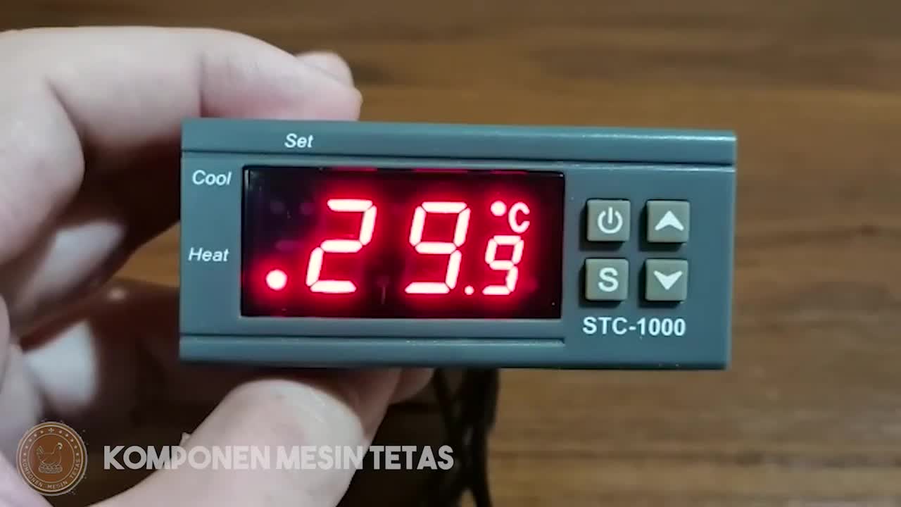 Paket Thermostat Termostat STC-1000 TGea Termometer Thermometer Gea Mesin Tetas Telur Full Otomatis