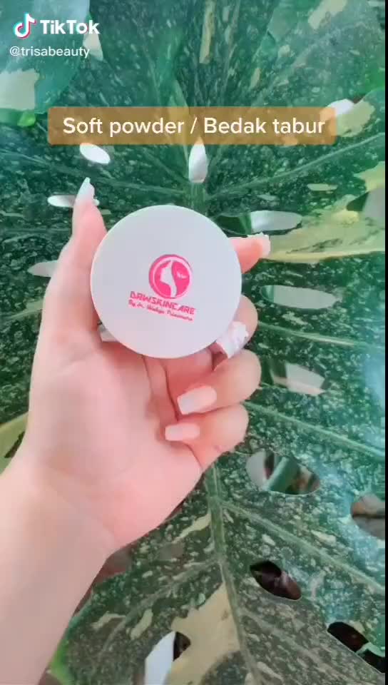BEDAK TABUR DRW SKINCARE BPOM DAN ORIGINAL BEDAK UNTUK KULIT BERMINYAK & BERJERAWAT Kontrol Minyak Tahan Lama High Coverage Powder Wajah Loose Kosmetik