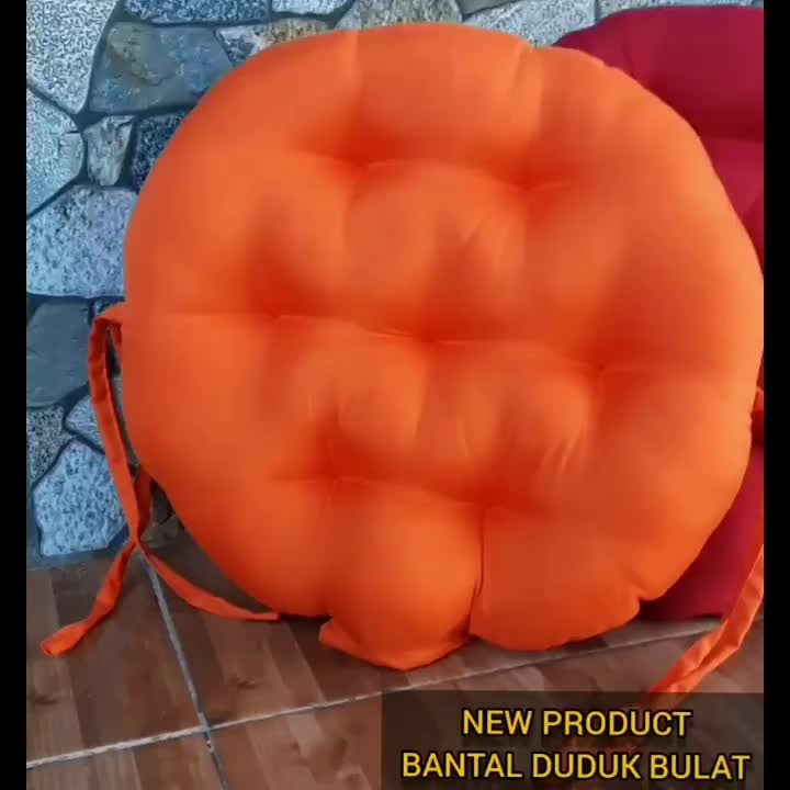 Bantal Alas Duduk Bulat Serbaguna Kursi Tali