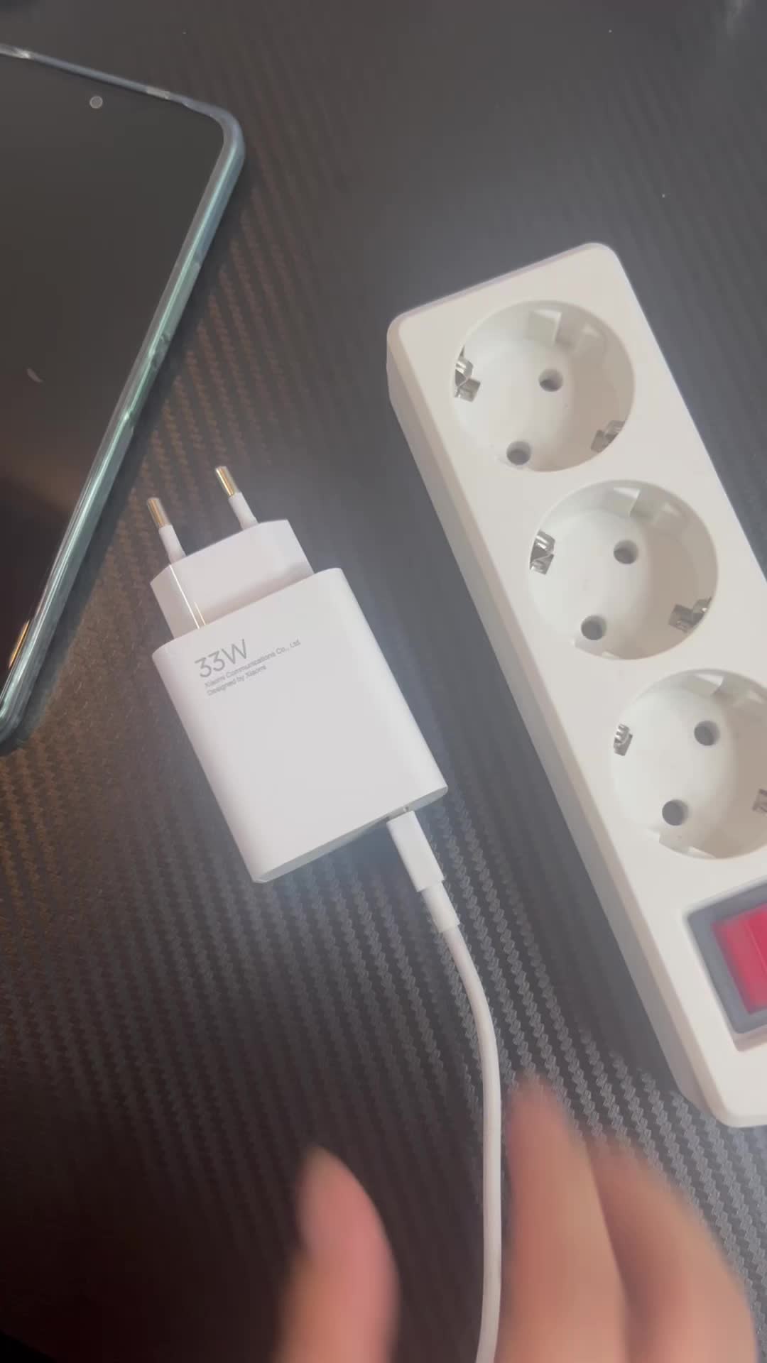 CHARGER MI 33W TURBO CHARGING SATU SET KABEL DATA TYPE-C Desimal muncul