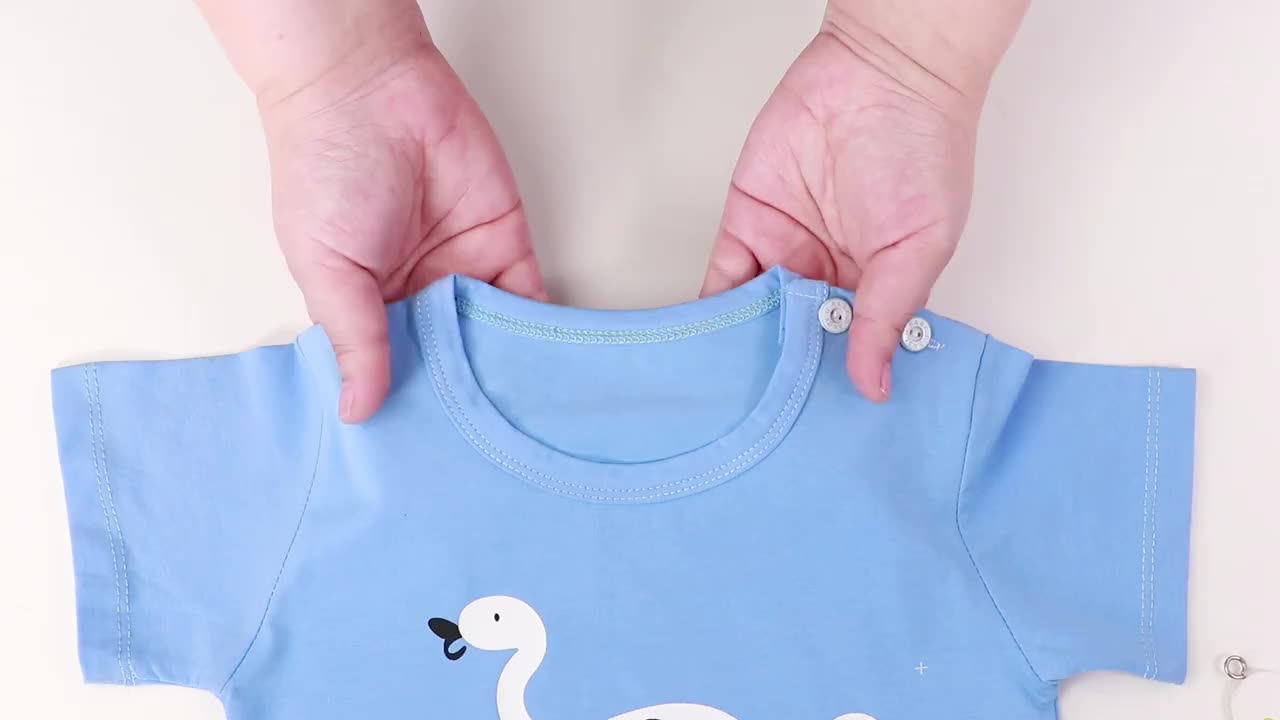 【COD】NIUKID - Paket Hemat Setelan Baju Bayi Lengan Pendek Umur 0 6 Tahun Celana Baju Anak Setelan Lengan Pendek Katun Unisex Parsel