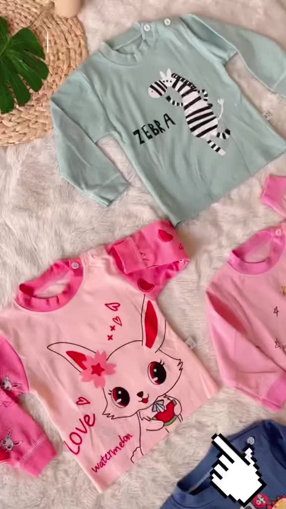 BAJU TIDUR BAYI LENGAN PANJANG Kancing