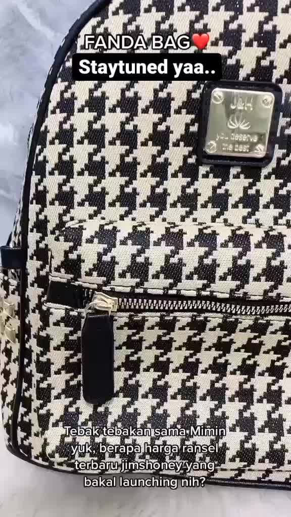 Fanda Backpack Jims Honey tas ransel