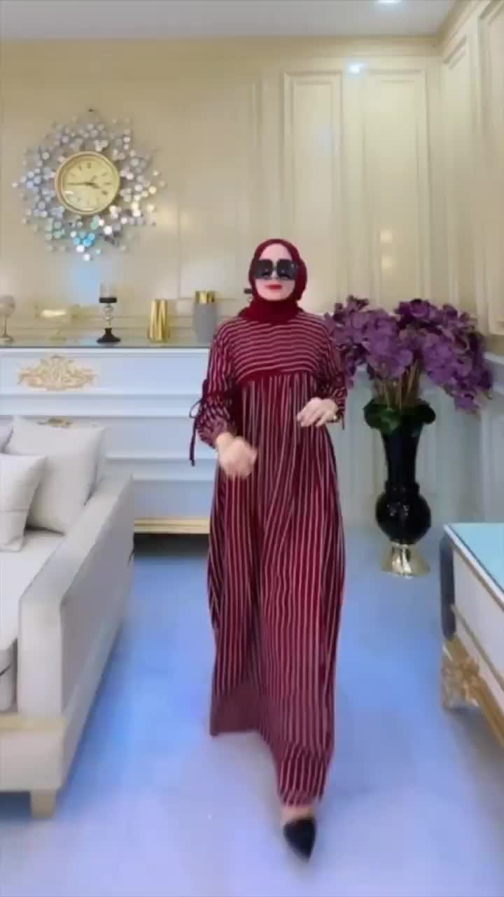SEDAH MIRAH DRESS KATUN MOTIF IRISH LABEL GAMIS MOTIF KATUN RAYON SALUR STRIP Katun Setrip Polka Dot Bunga Cantik Hitam