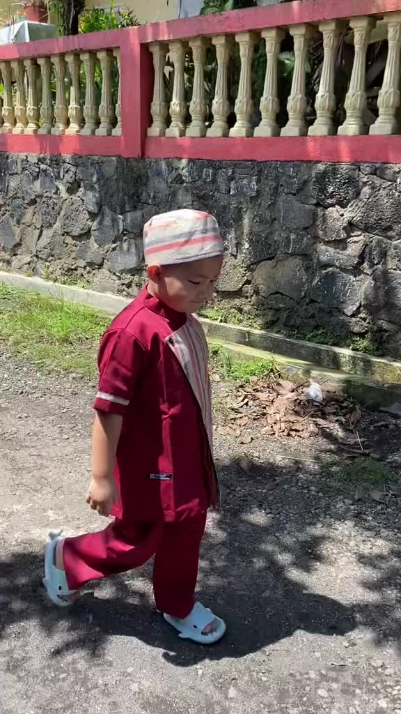 Setelan Baju Koko Muslim Anak Laki-laki Lengan Pendek Usia 2-10 Tahun Y2 Kidswear Koko Kademi