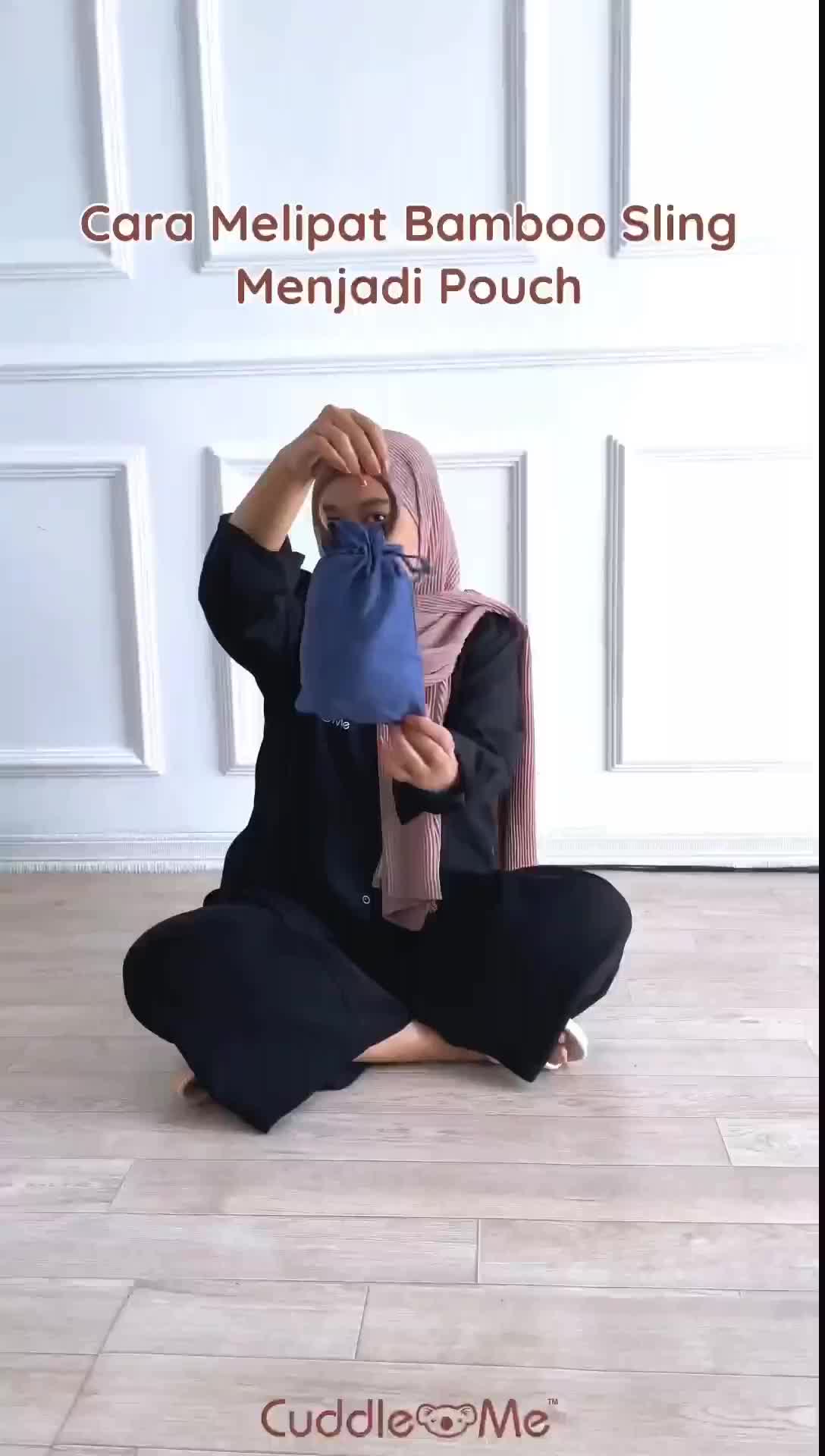 Bamboosling Cuddleme Gendongan Bayi Samping Ringsling