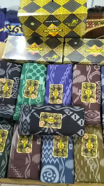 Sarung Wadimor Motif Bali Kain Sarung Pria Tenun Tradisional Batik Premium Dewasa Sholat Pria Katun Nyaman