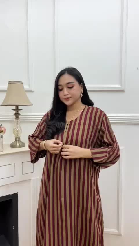 DASTER GAMIS TANGAN 7/8 JUMBO LD 130 KAIN RAYON GREAT A DASTER BAJU TIDUR Panjang