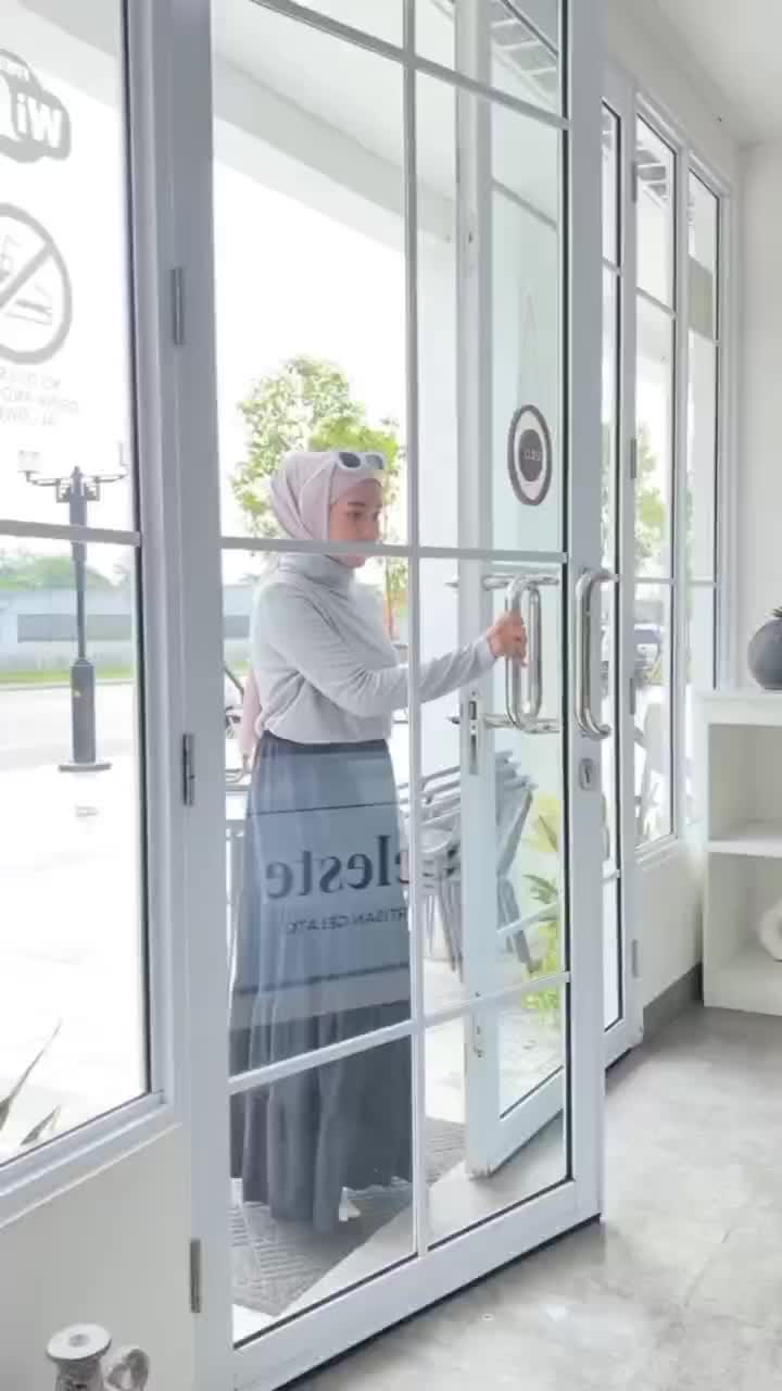 Veluna - Nala Skirt - VB110 - Rok Panjang Ruffle Wanita Susun 3 Maxi Muslim Karet  Bawahan Rempel